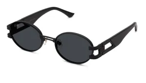 9FIVE St. James XL Matte Blackout Sunglasses