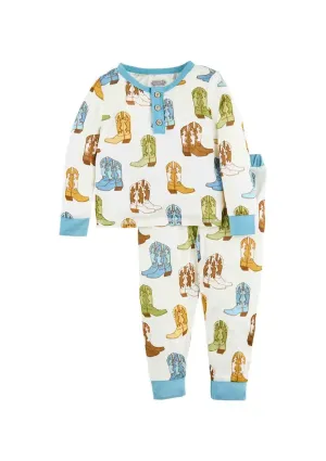 Boy Cowboy Boot PJs