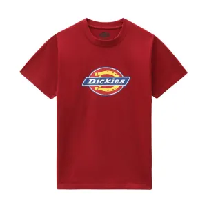 Dickies Icon Logo Ladies T-Shirt Biking Red