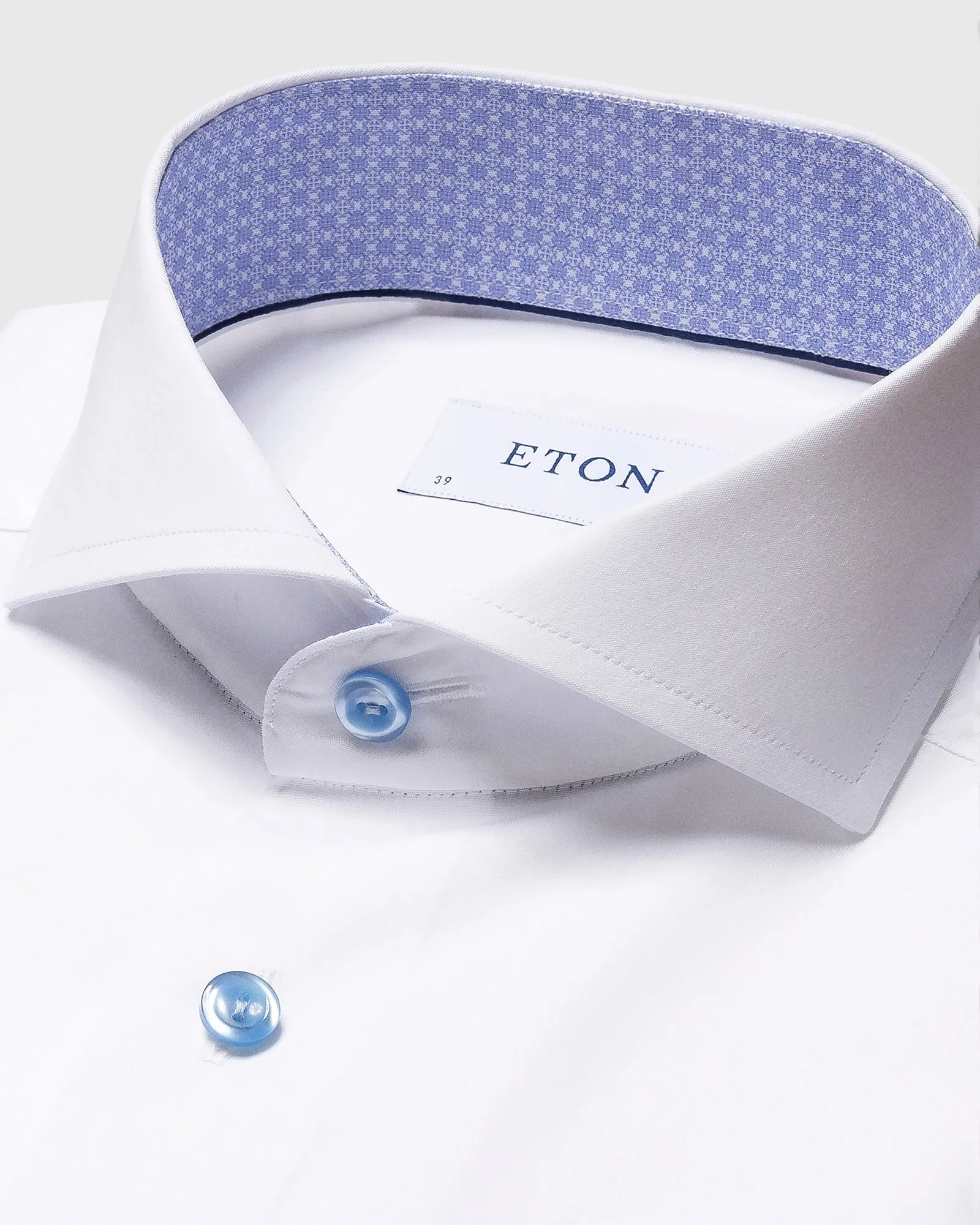 ETON 10000351700 WHITE SLIM SC SHIRT