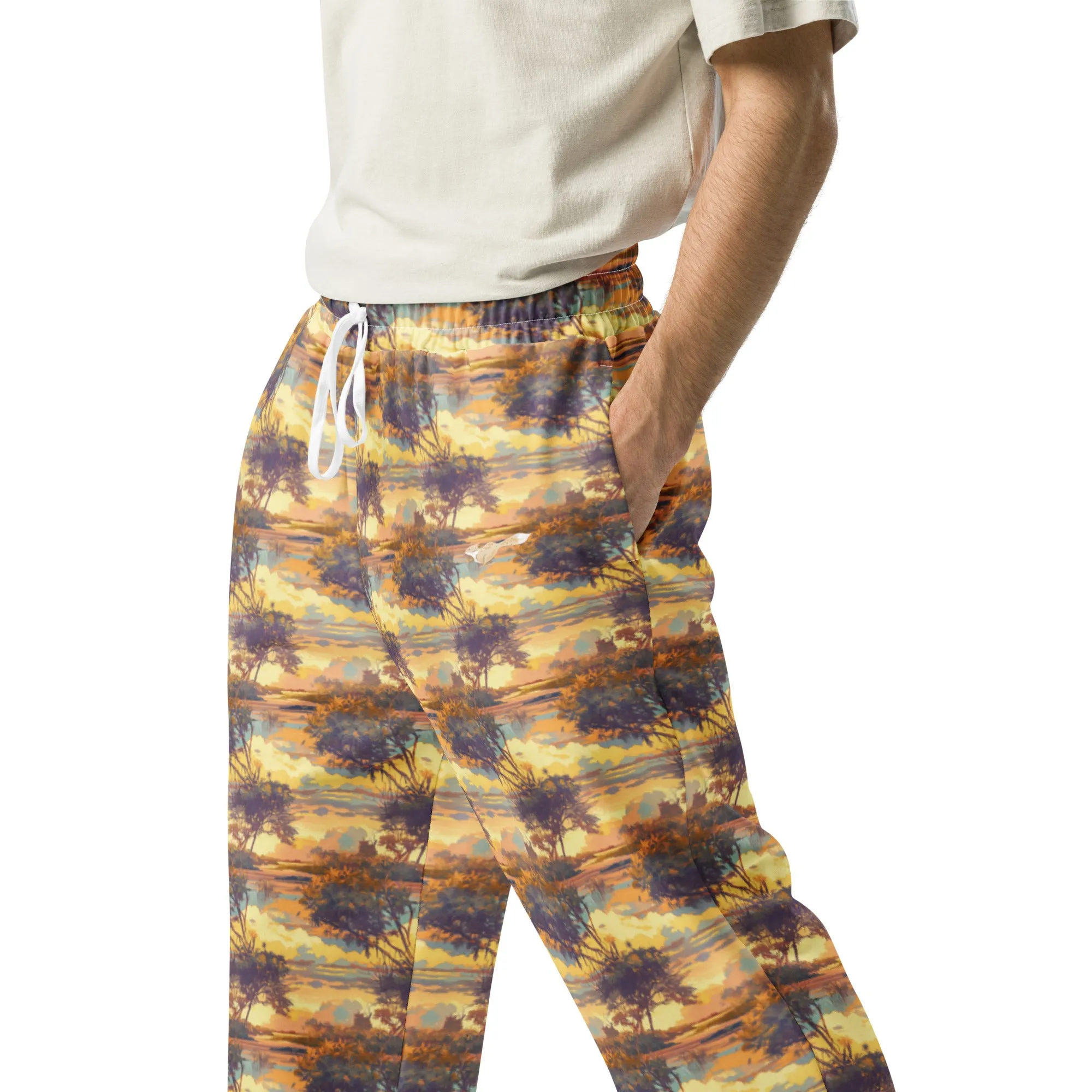 Florida Firesky- Unisex Wide leg joggers