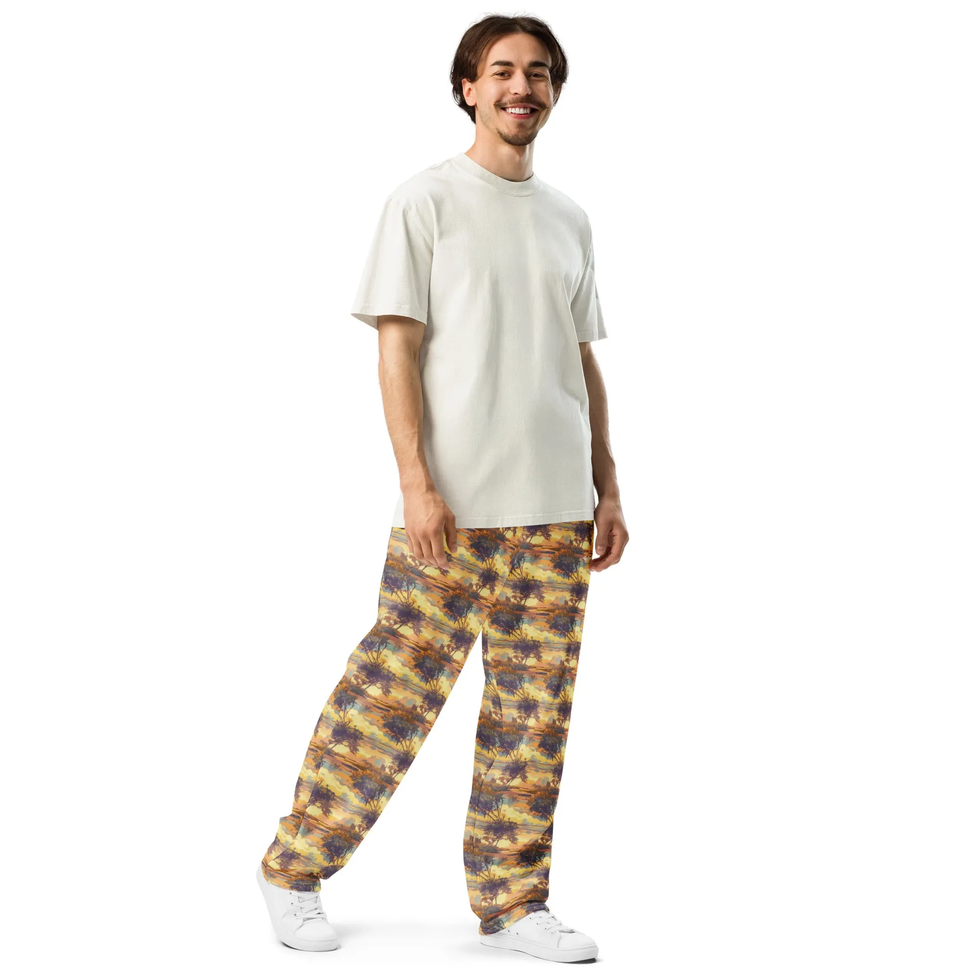 Florida Firesky- Unisex Wide leg joggers