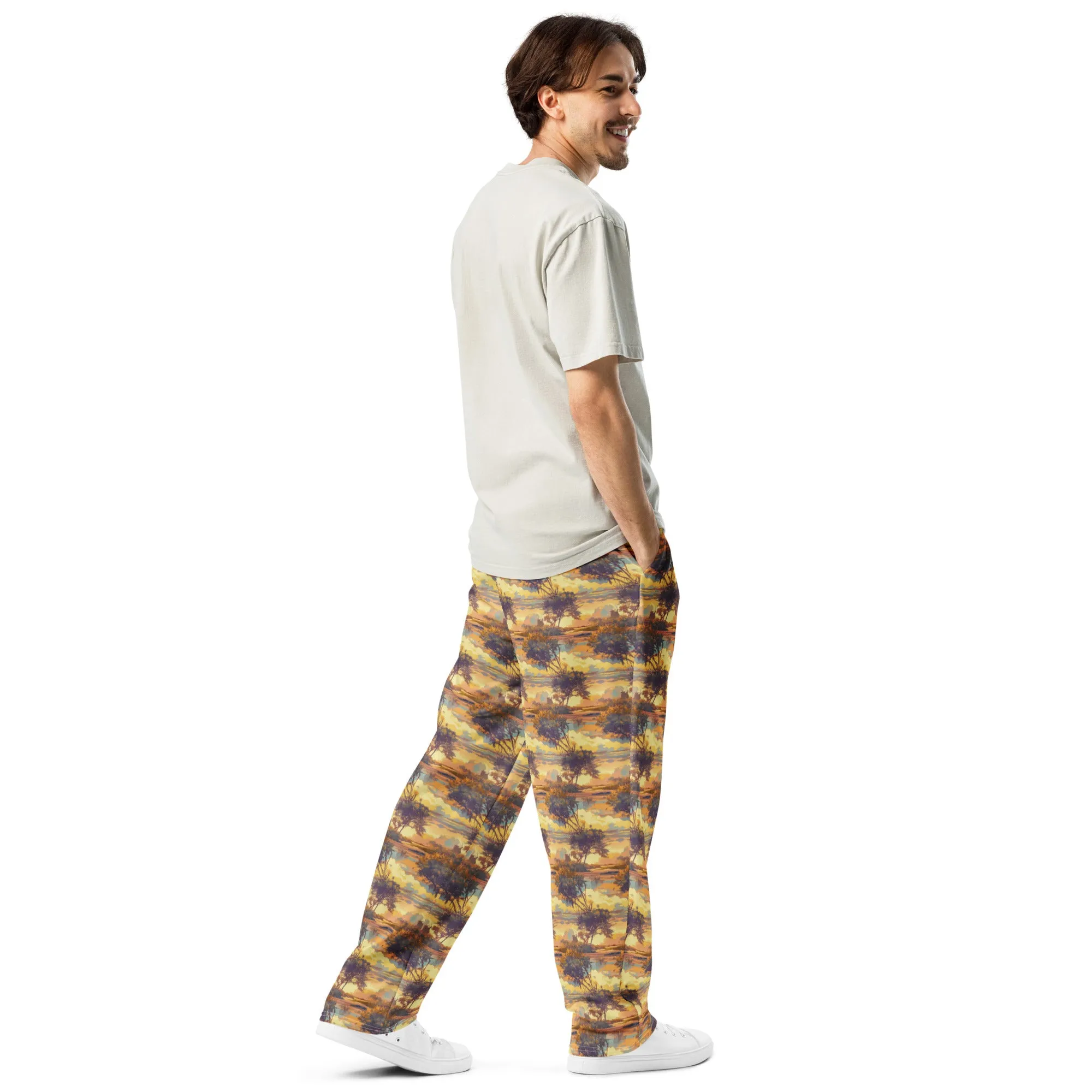 Florida Firesky- Unisex Wide leg joggers