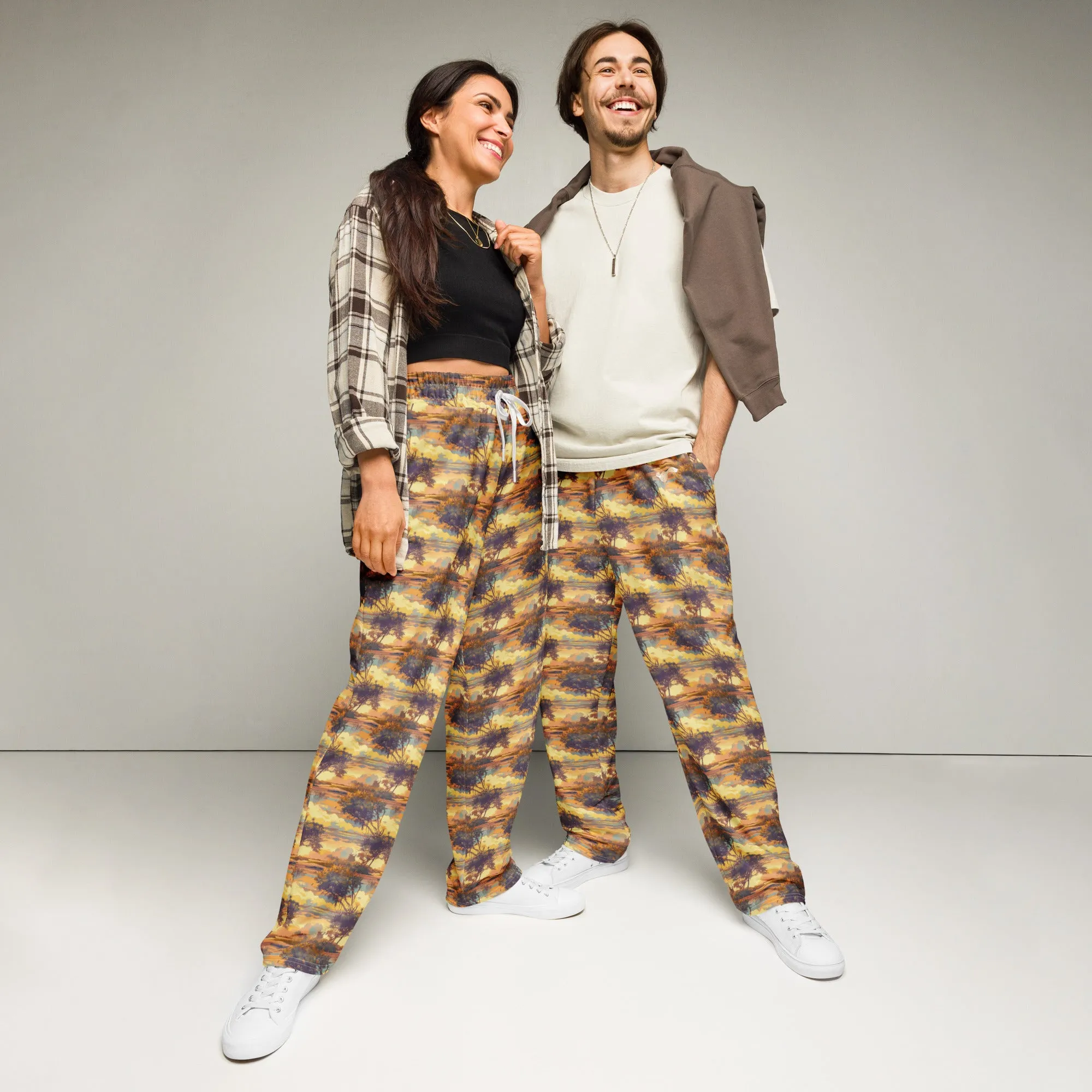 Florida Firesky- Unisex Wide leg joggers