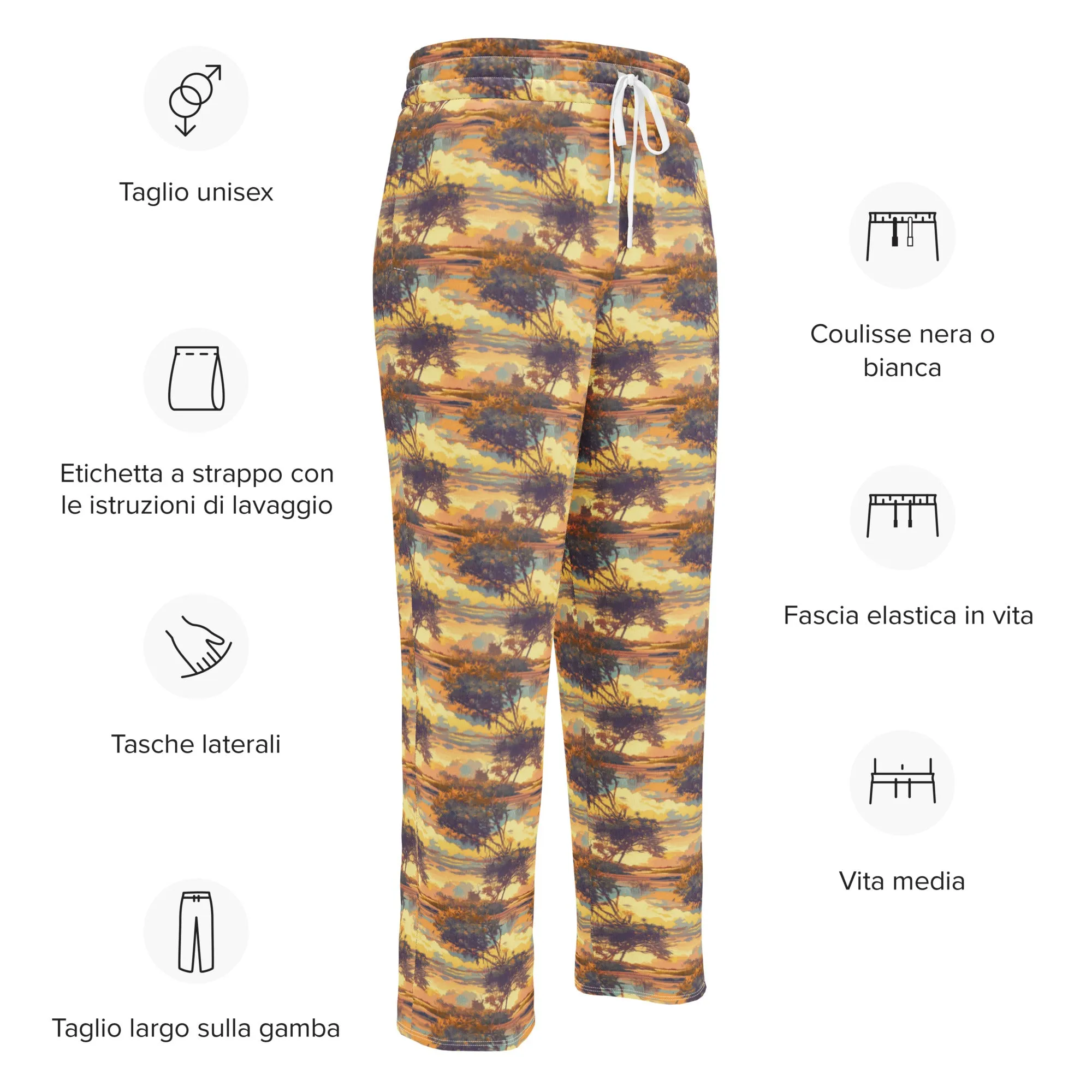 Florida Firesky- Unisex Wide leg joggers