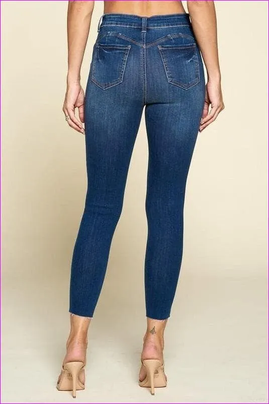 High Rise Destruction Jeans