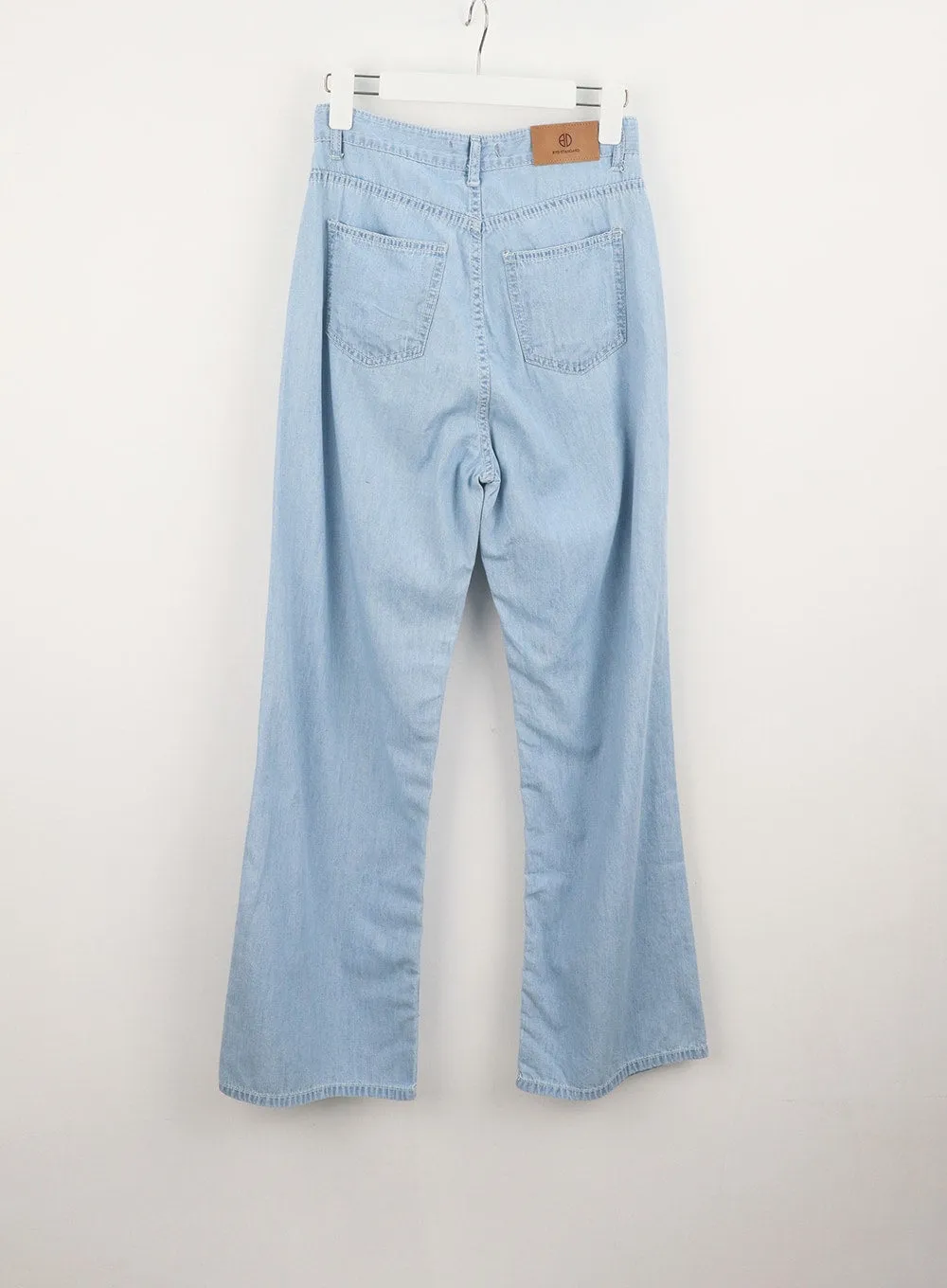 Light Wash Baggy Jeans OU327