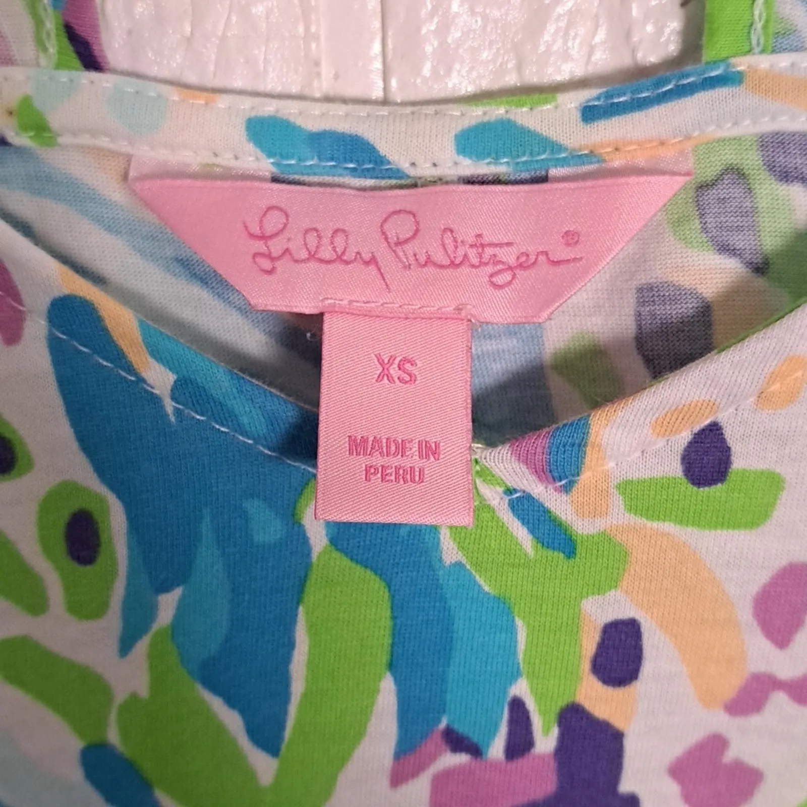 Lilly Pulitzer Daniella Dress in Resort White Sea Soiree XS