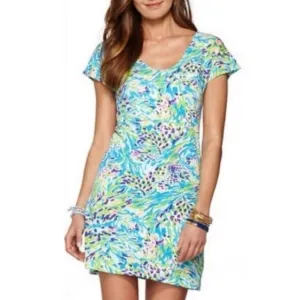 Lilly Pulitzer Daniella Dress in Resort White Sea Soiree XS