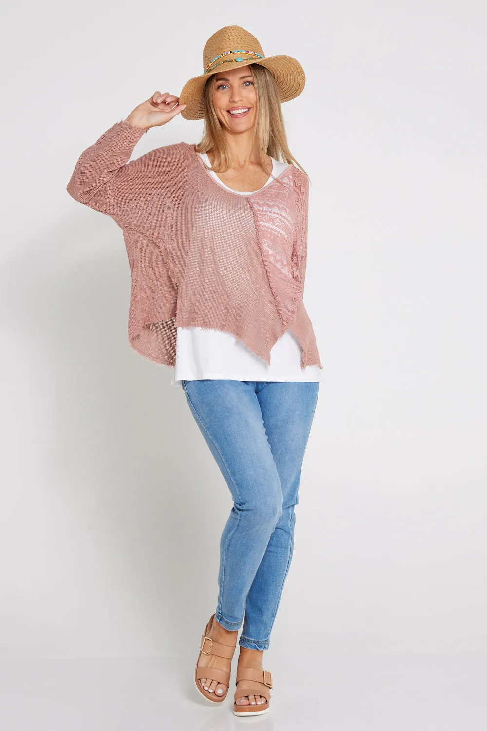 Melody Top - Rosa Blush