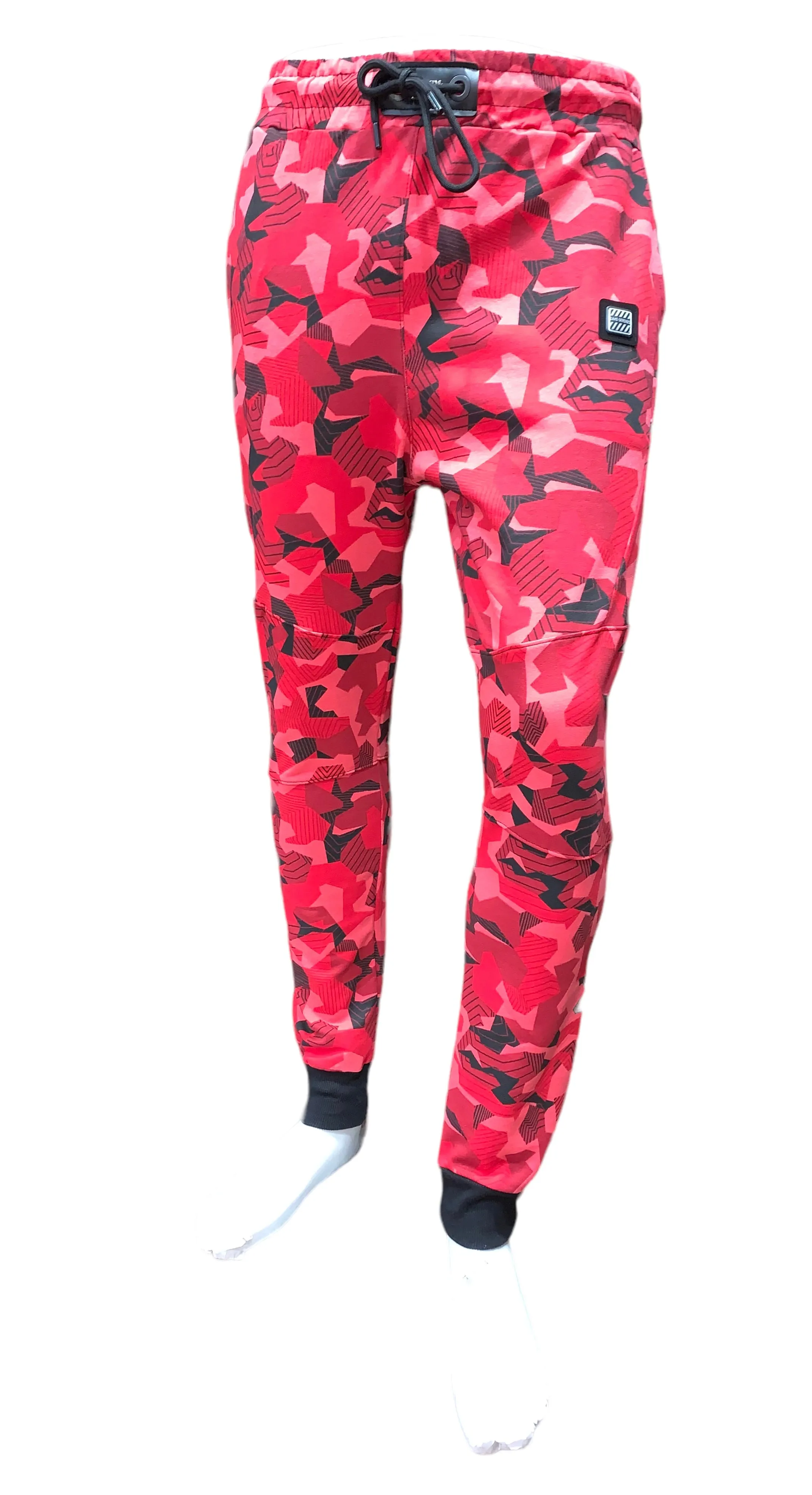 Men's Fitted / Cuffed Track Pants abstract Print #250181Y