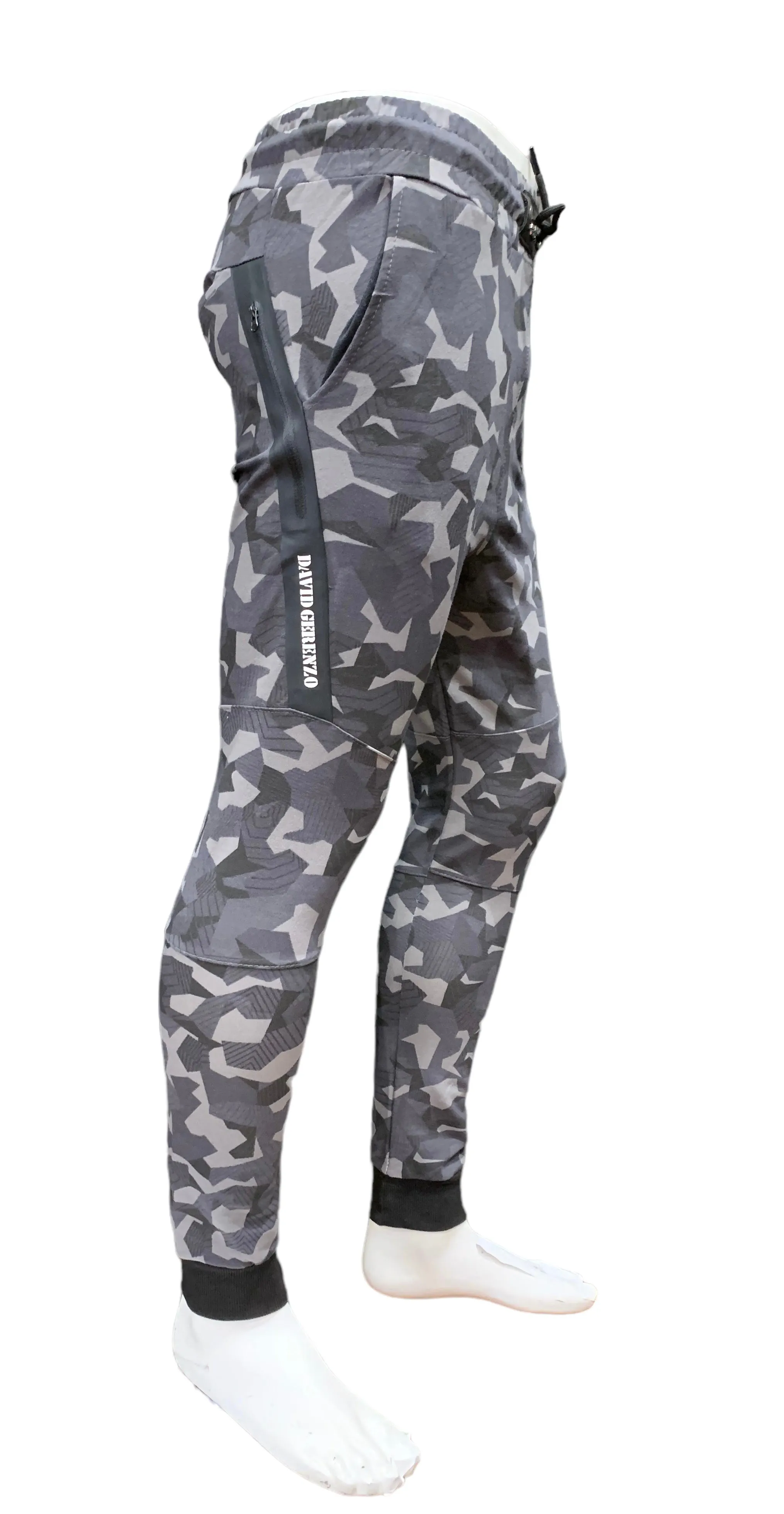 Men's Fitted / Cuffed Track Pants abstract Print #250181Y