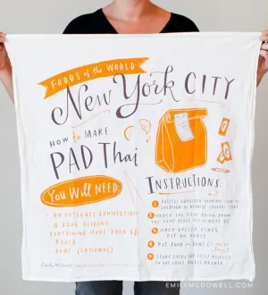 New York City Dish Towel