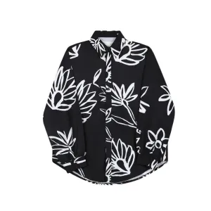 Pre Order:  Printed Casual Long Sleeved shirt