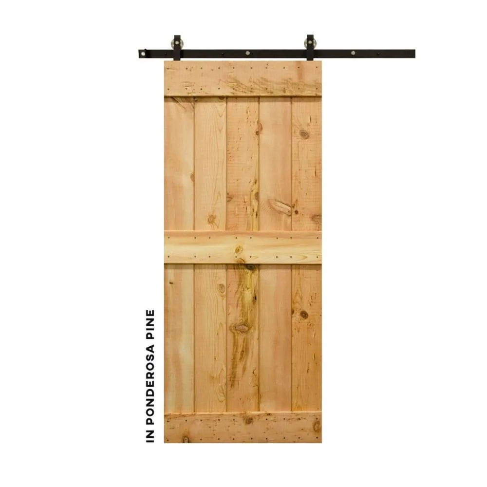 Rancher Mid-Bar Sliding DIY Barn Door