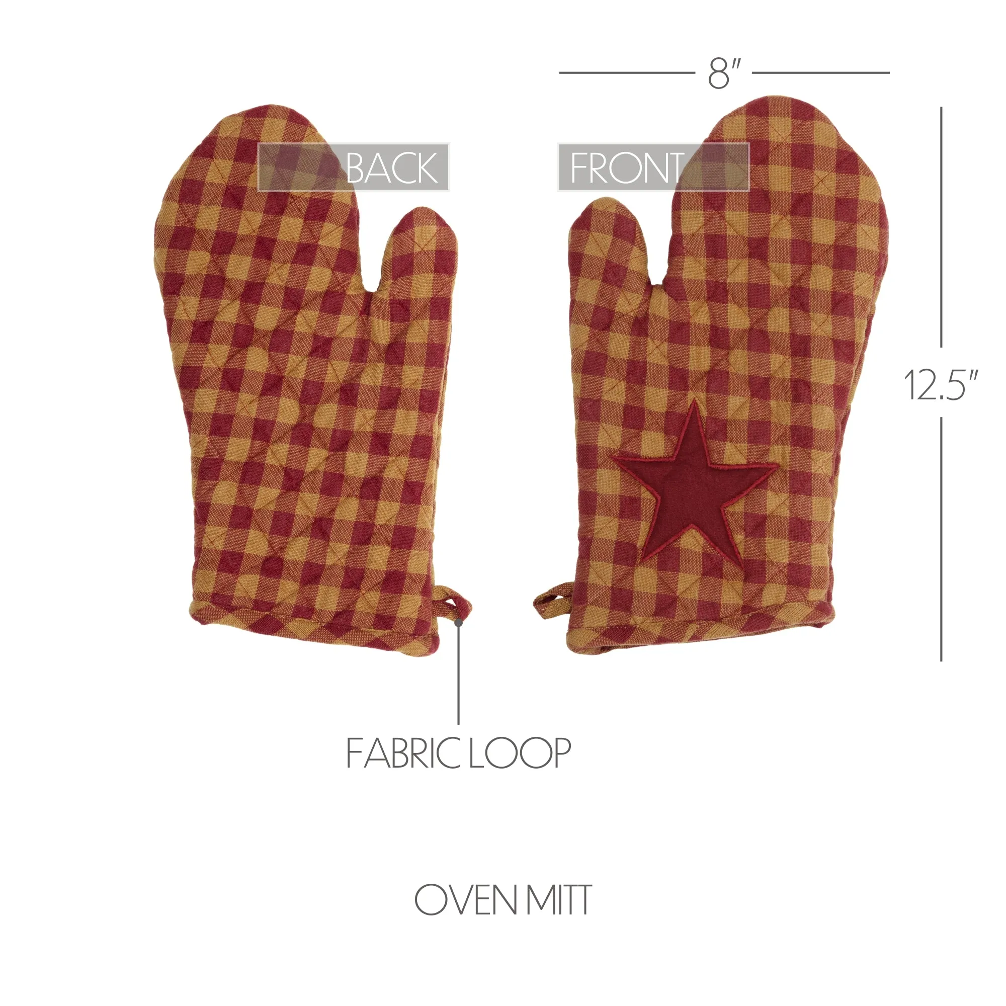 Star Oven Mitt