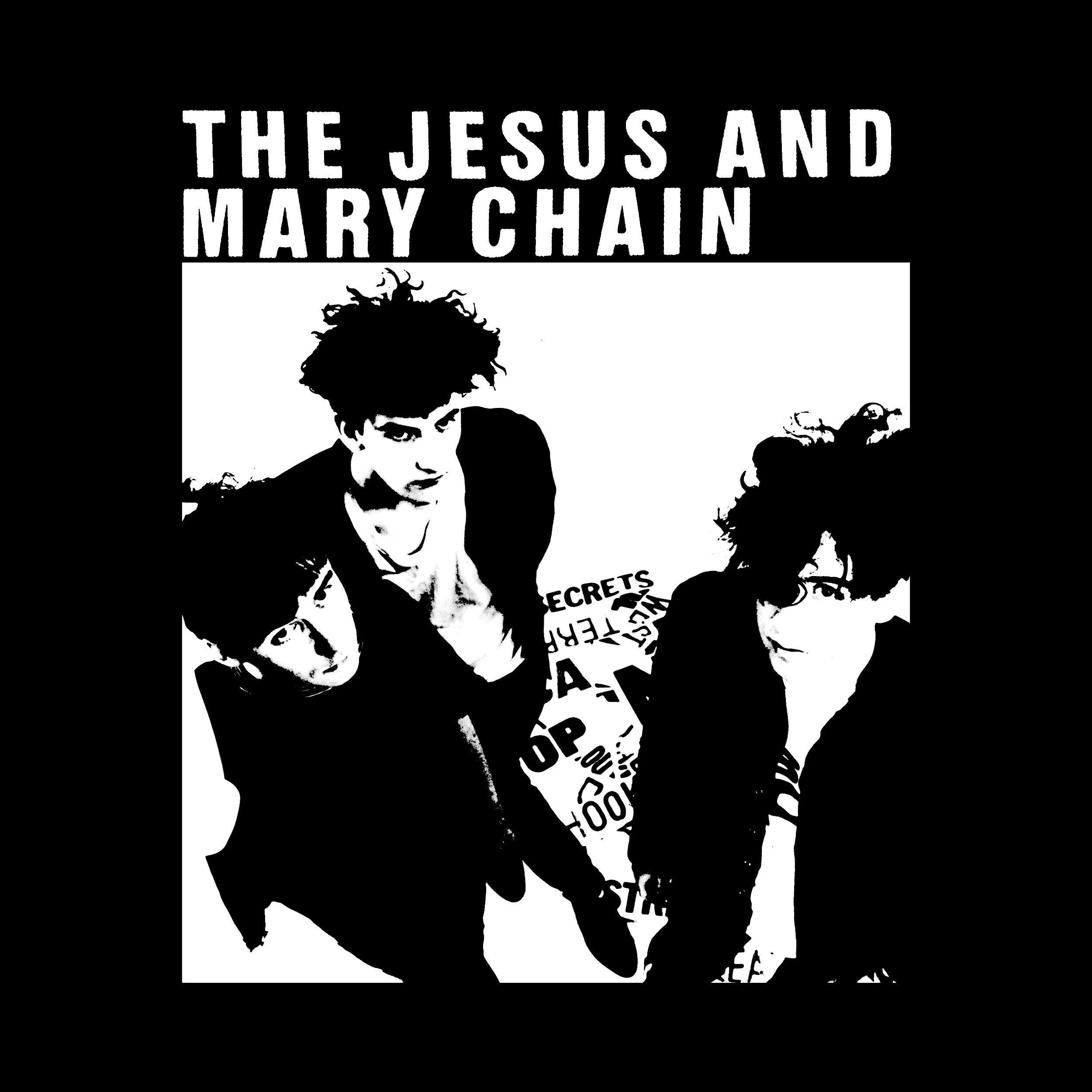 The Jesus And Mary Chain Group Slim Fit Tee