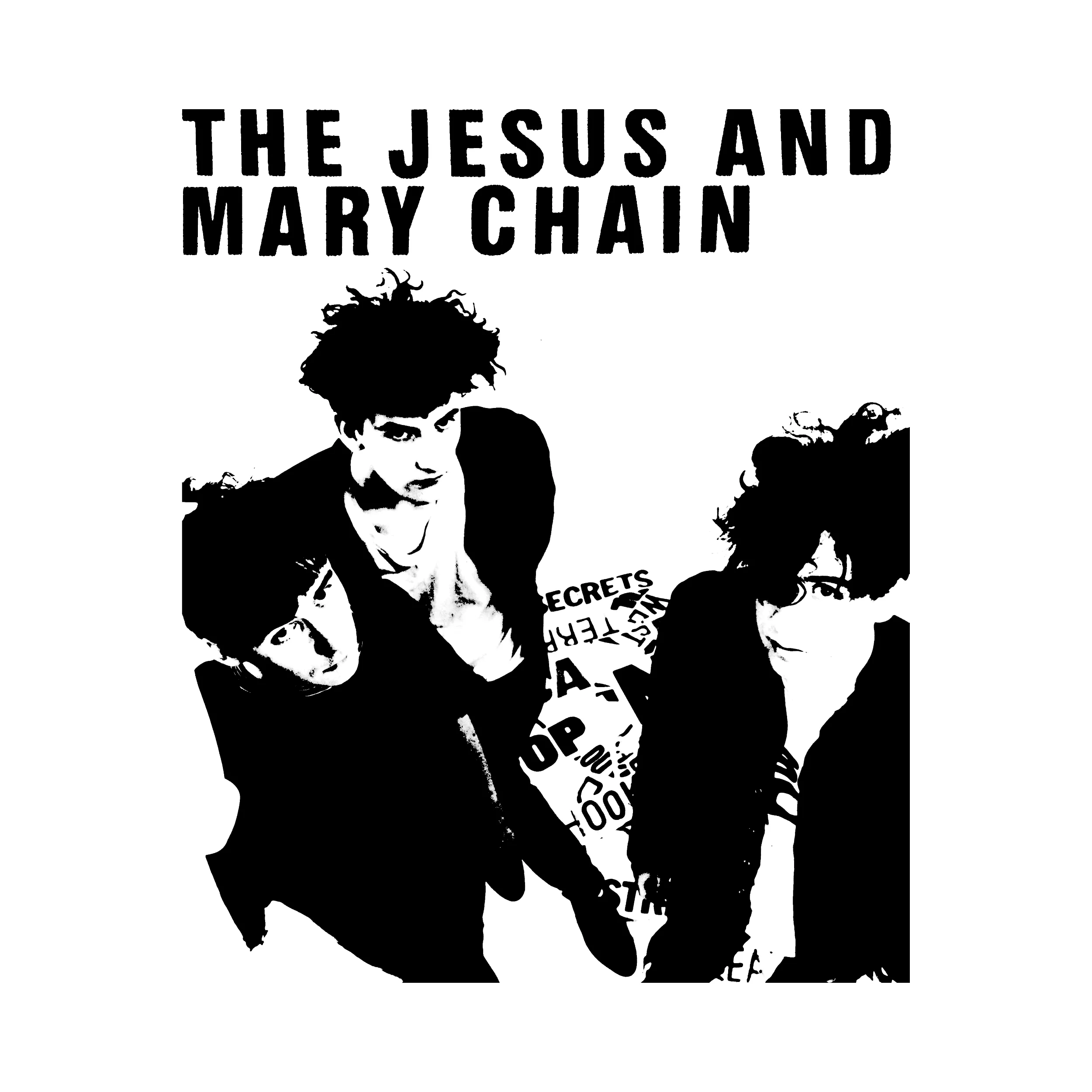 The Jesus And Mary Chain Group Slim Fit Tee