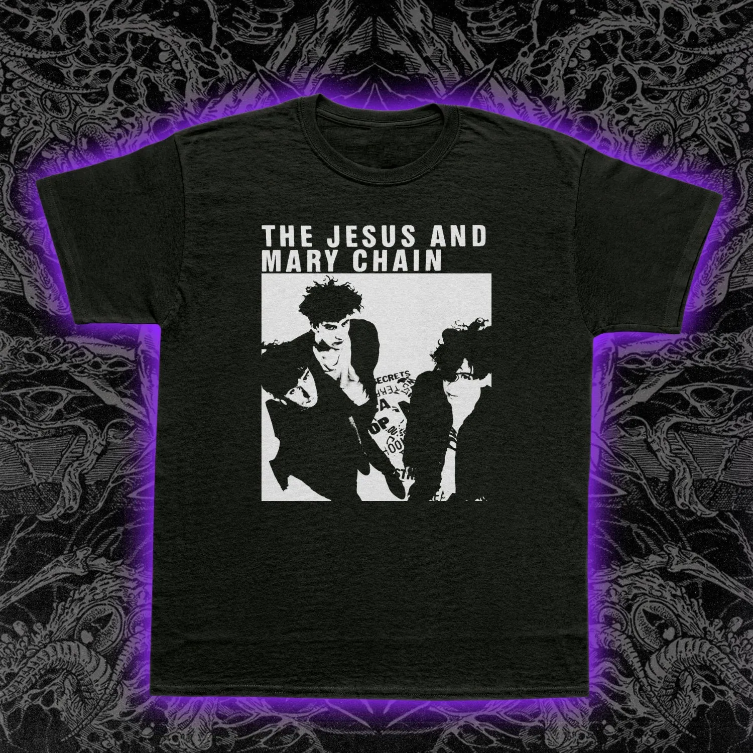 The Jesus And Mary Chain Group Slim Fit Tee