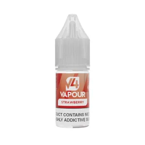 V4 Vapour Strawberry 10ml E-Liquid