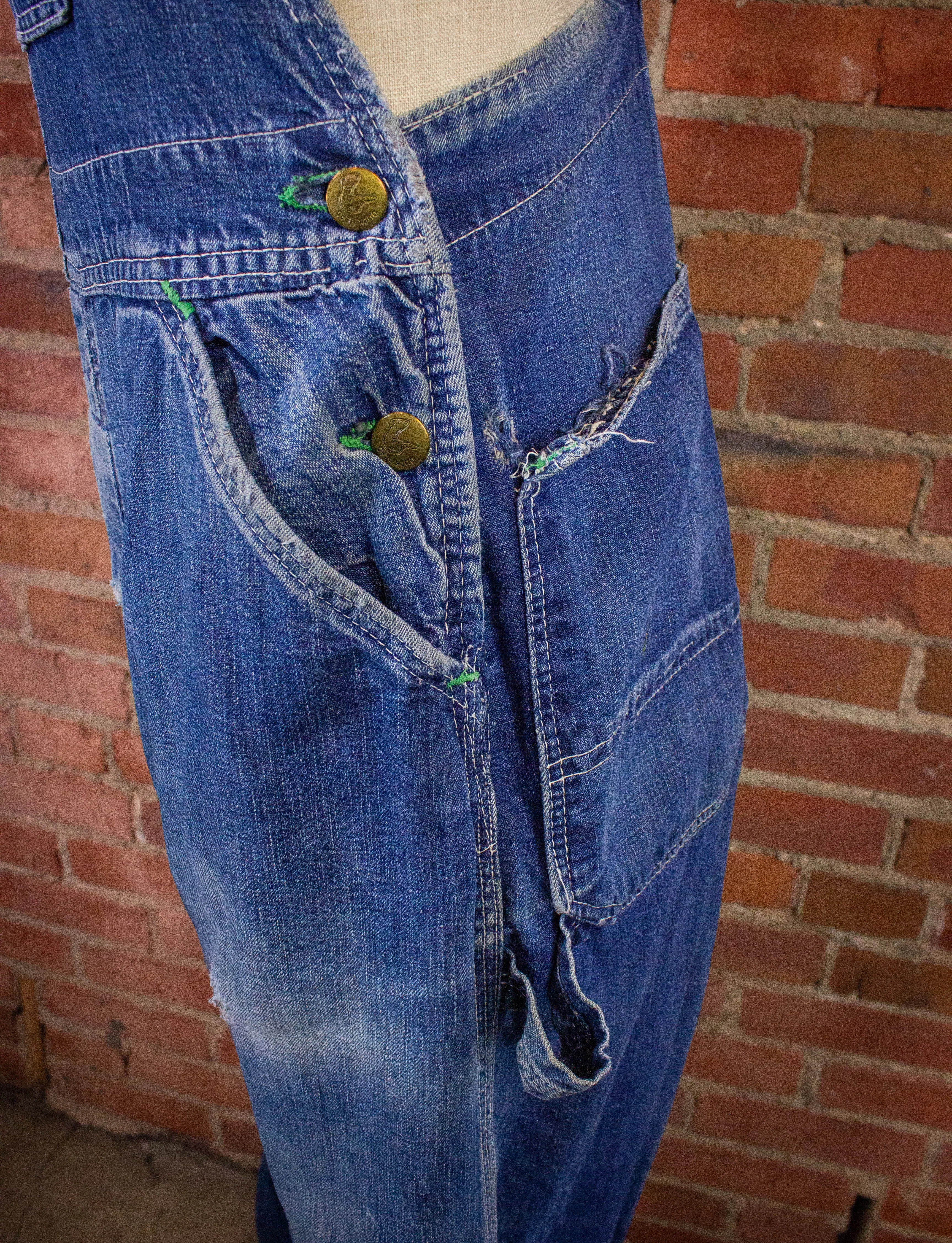 Vintage Duck Head Denim Overalls 33x31