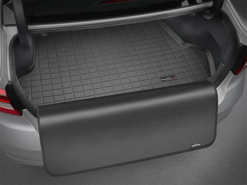 WeatherTech 07-15 Audi Q7 Cargo Liners w/ Bumper Protector - Grey (Some carpet will be exposed)