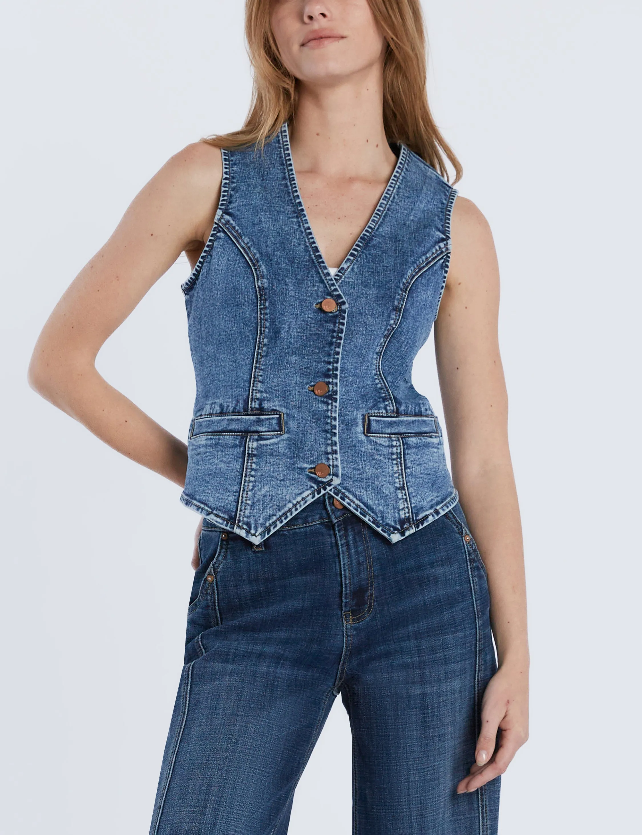 WL Denim Vest